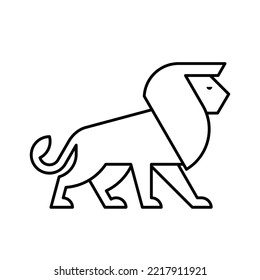 Logo de León. Diseño de iconos. Elementos de plantilla