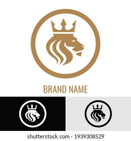 lion logo or icon. EPS 10