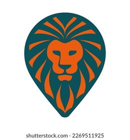 logotipo de león. de %PRODUCTNAME. geopoint. icono