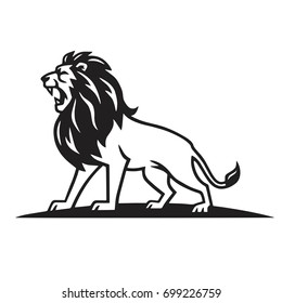 Lion Logo Icon Template Vector