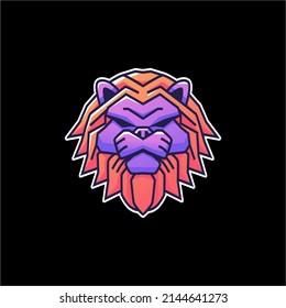 lion logo ideas vetor design