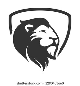 lion logo illustration