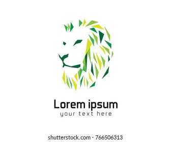Lion logo illustration
