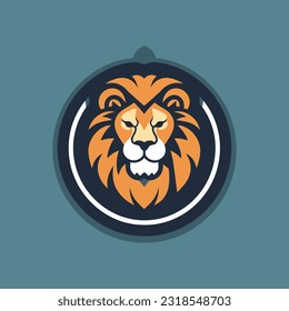 Lion Logo Illustration Vector Design Template