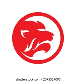 Lion logo images illustration design