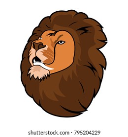  lion logo the king