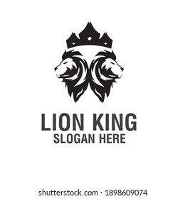 lion logo, king logo, tiger vector animal