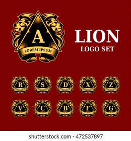 Lion logo letter