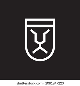 Lion logo line monoline vector stock template ideas