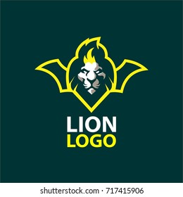 Lion logo, Manticore logo.