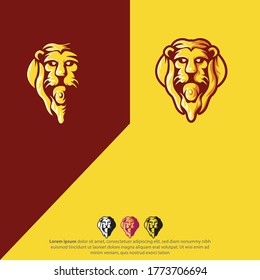 Lion Logo Mascot Or Gaming Logo
