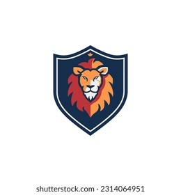 lion logo mascot vector illustration design inspiration 