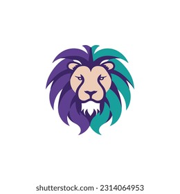 lion logo mascot vector illustration design inspiration 