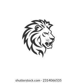 lion logo mascot vector illustration design inspiration 