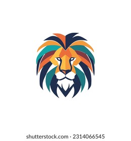 lion logo mascot vector illustration design inspiration 