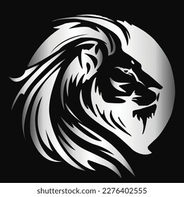 Colección de diseño Premium con logotipo de león. Ilustración de vectores de león
