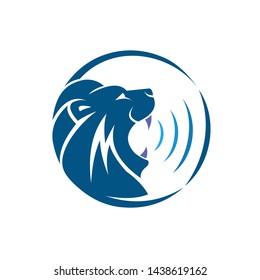 the lion logo roared loudly