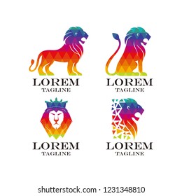 Lion Logo Set
