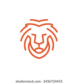 lion logo sign and symbol vector 