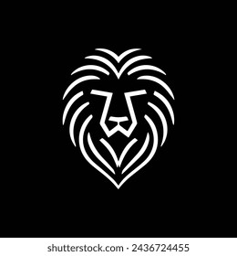 lion logo sign and symbol vector 