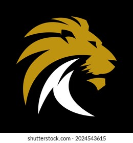 Löwenlogo, einfach und sauber