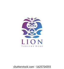 Lion Logo Simple and Minimalist