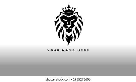 lion logo smart vector illustration 