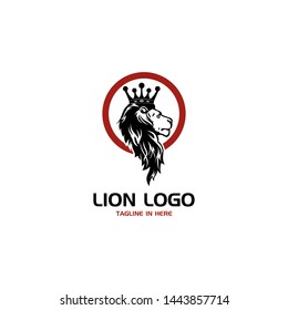 lion logo stock vector template