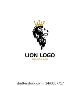 lion logo stock vector template