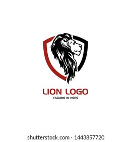 lion logo stock vector template