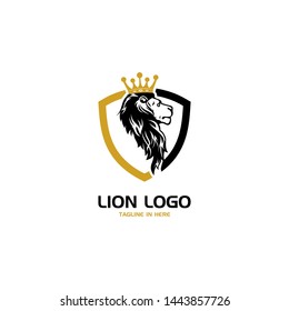 lion logo stock vector template