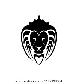 the lion logo temnplate