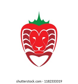 the lion logo temnplate