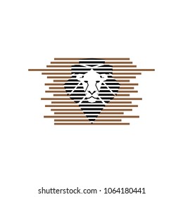 lion logo template