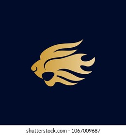 lion logo template