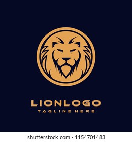 lion logo template