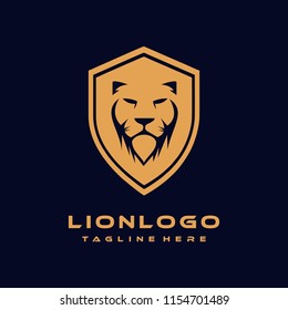 lion logo template