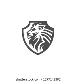 lion logo template
