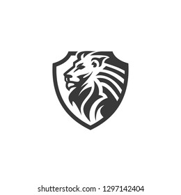 lion logo template