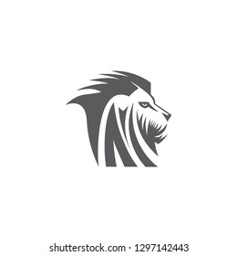 lion logo template