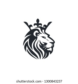 lion logo template