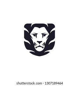 lion logo template