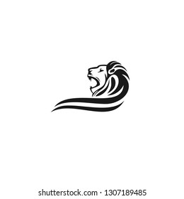 lion logo template