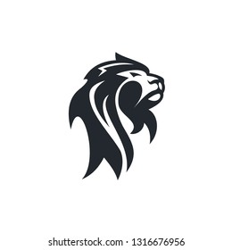 lion logo template