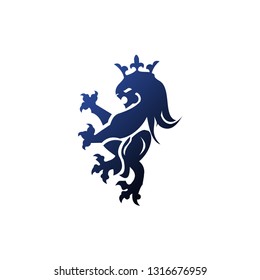 lion logo template