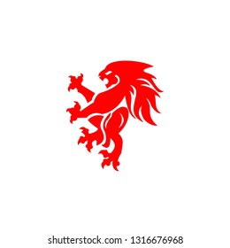 lion logo template