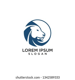 lion logo template