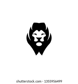 lion logo template