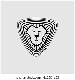 lion Logo Template
