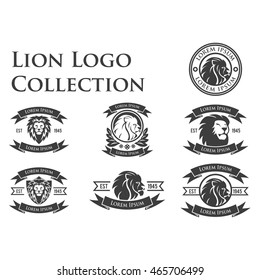 Lion logo template